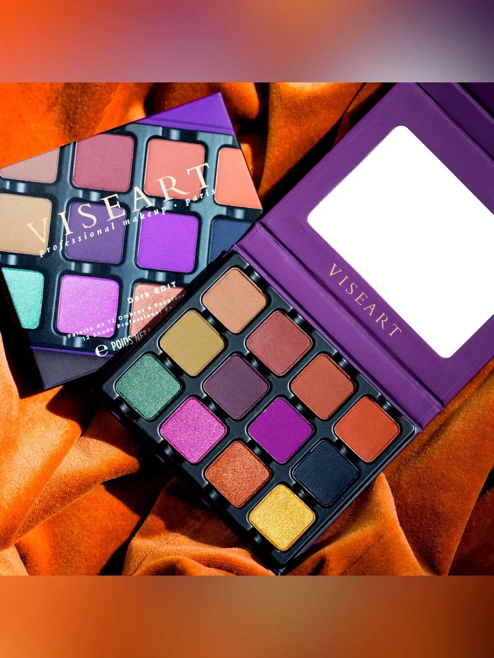 Viseart Dark Edit Eyeshadow Palette